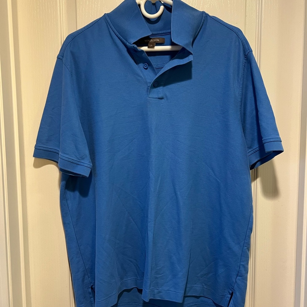 Nordstrom Vibrant Blue Polo Shirt
